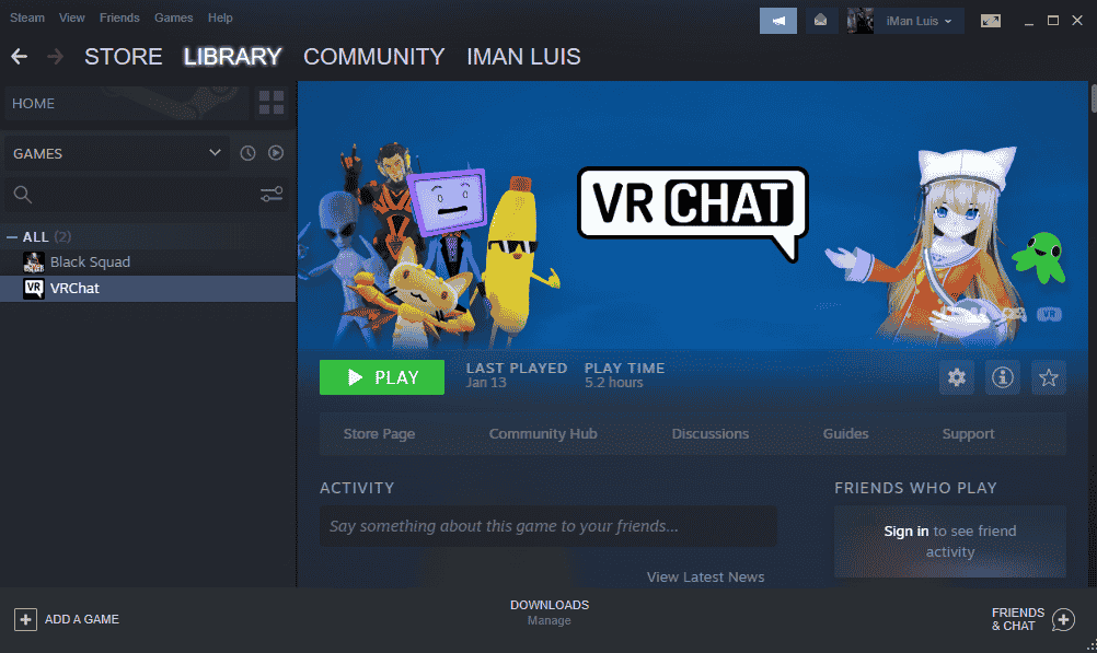 VRchat-imanluis